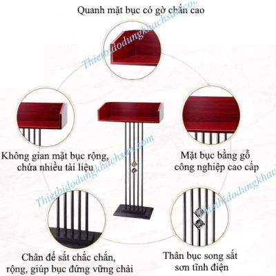 Bục phát biểu đơn giản