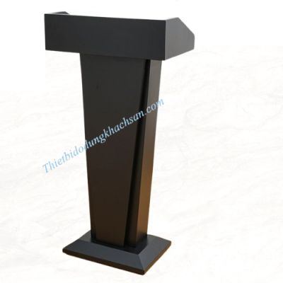 Bục phát biểu sắt sơn màu đen