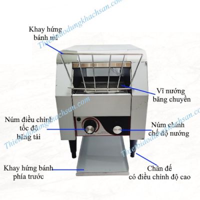 Máy nướng bánh mì băng chuyền TT150