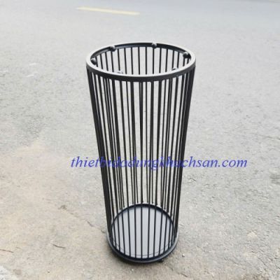Thùng dù sắt sơn màu đen