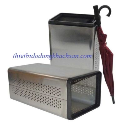 Thùng đựng ô dù chữ nhật inox