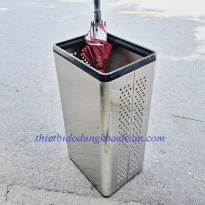 Thùng đựng ô dù chữ nhật inox