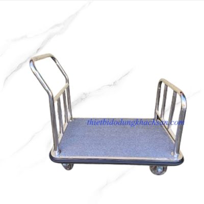 Xe chở hành lý trắng cao cấp