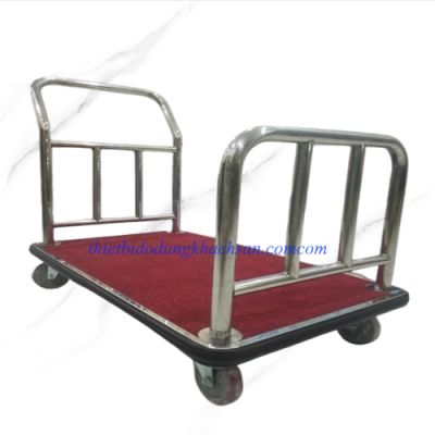 Xe chở hành lý trắng cao cấp