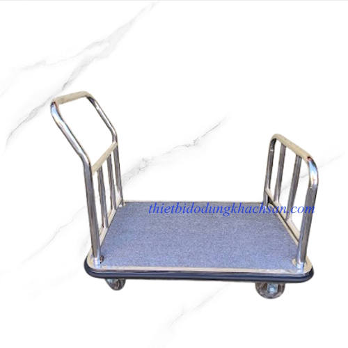 Xe chở hành lý trắng cao cấp
